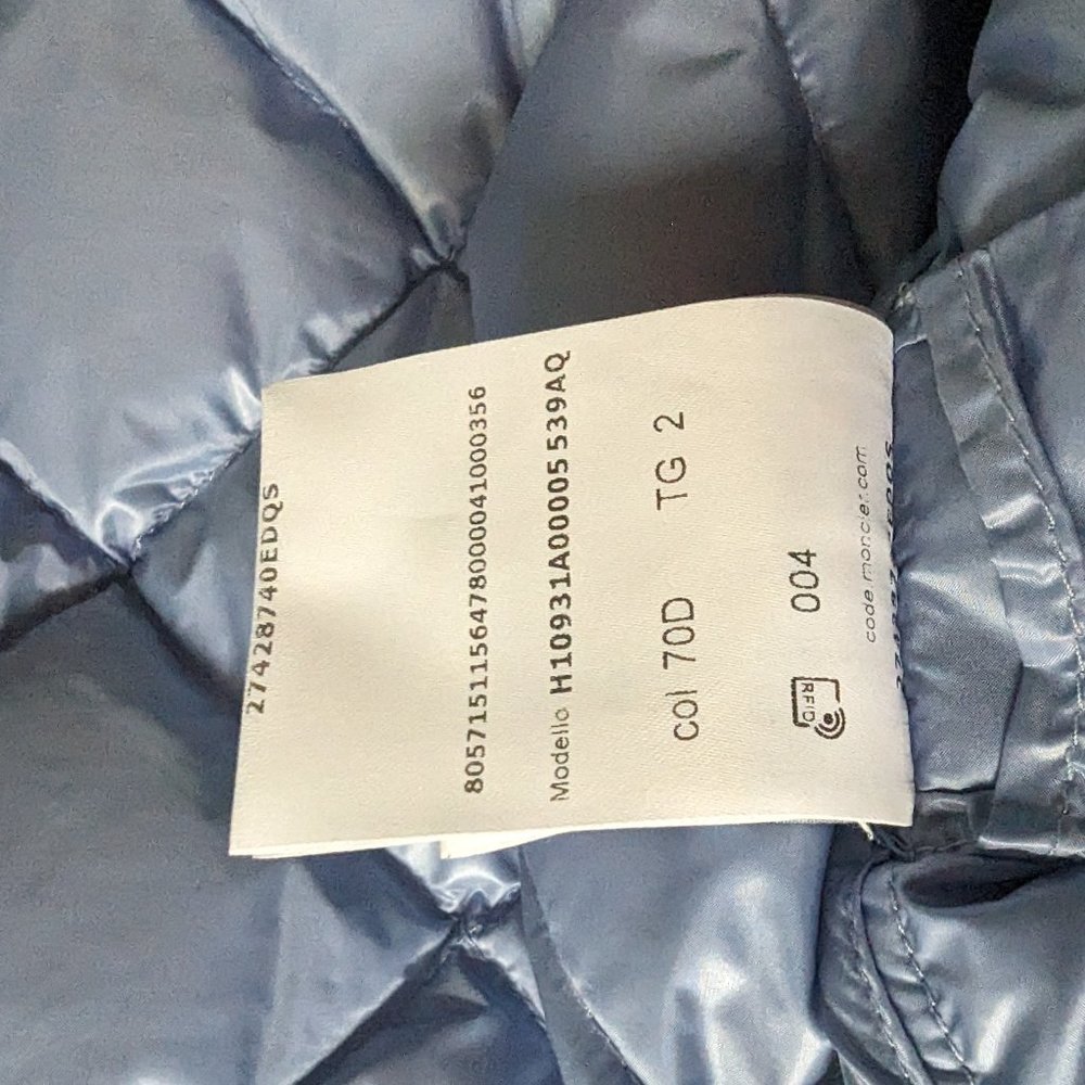 Moncler size 2 - Picture 6 of 7